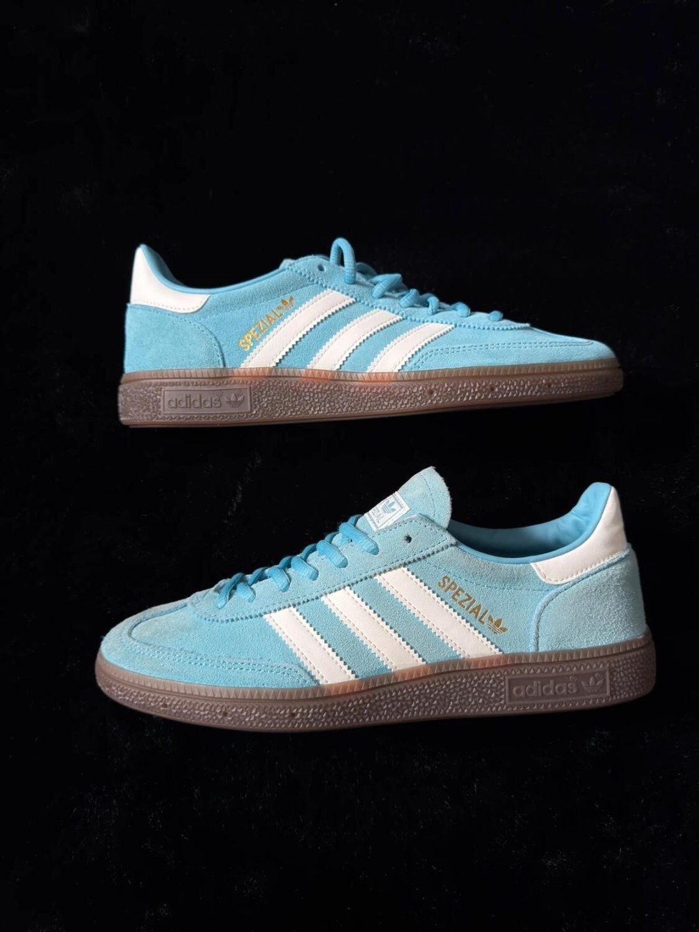 Adidas Handball Spezial Preloved Bleu Blanc Cassé - Taille EU 40 2/3