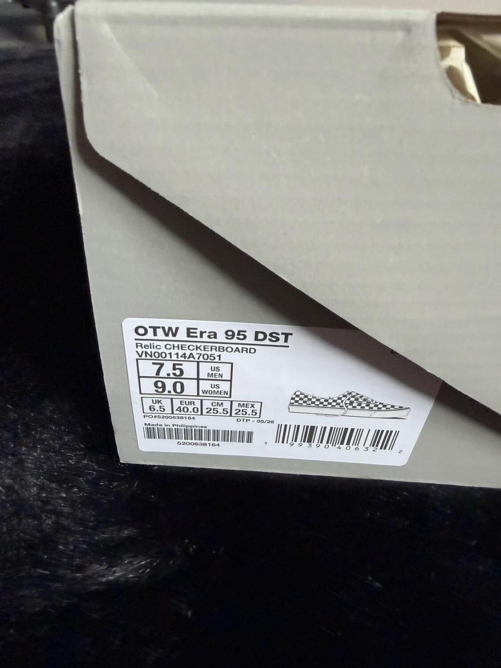 Vans OTW Era 95 DST Relic Checkerboard - Taille EU 40