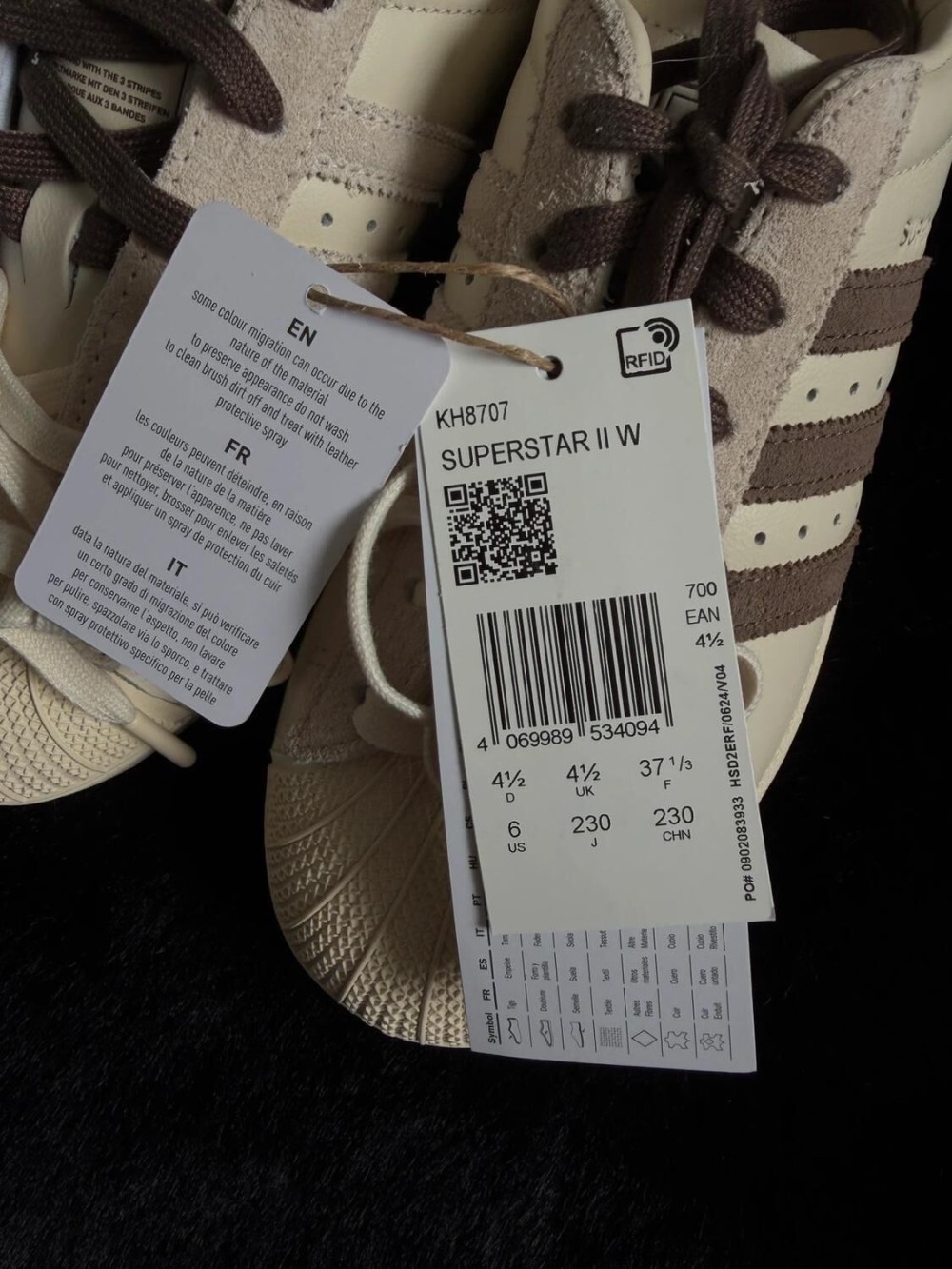 Adidas Superstar II Molly-Mae Latte - Taille EU 37 1/3