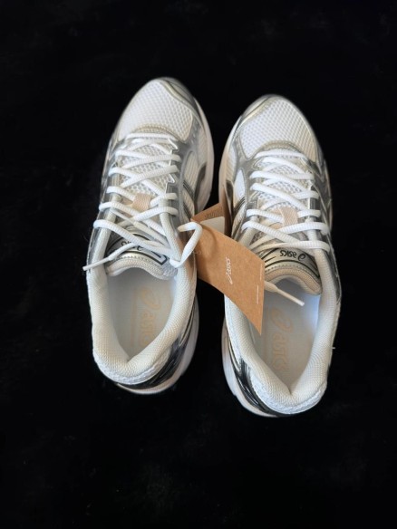 Asics Gel-Kayano 14 White Graphite Grey - Taille EU 44,5