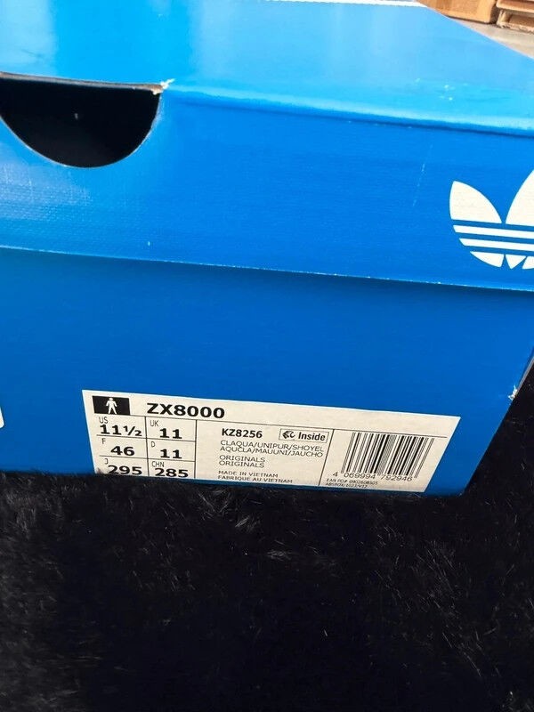 adidas ZX 8000 Archive Proto size? Exclusive Aqua - Taille EU 46 2