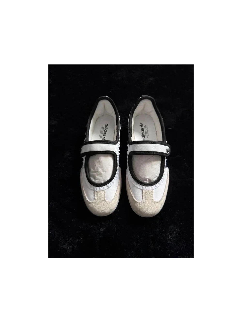 Adidas Samba Jane Blanc Noir - Taille EU 38,5