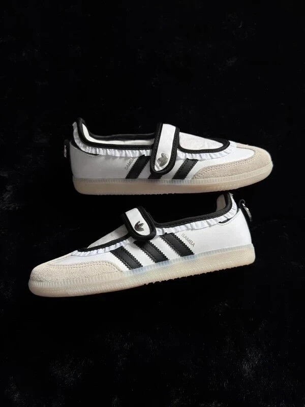 Adidas Samba Jane Blanc Noir - Taille EU 38,5 2