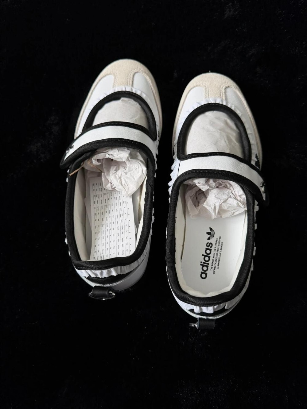 Adidas Samba Jane Blanc Noir - Taille EU 38