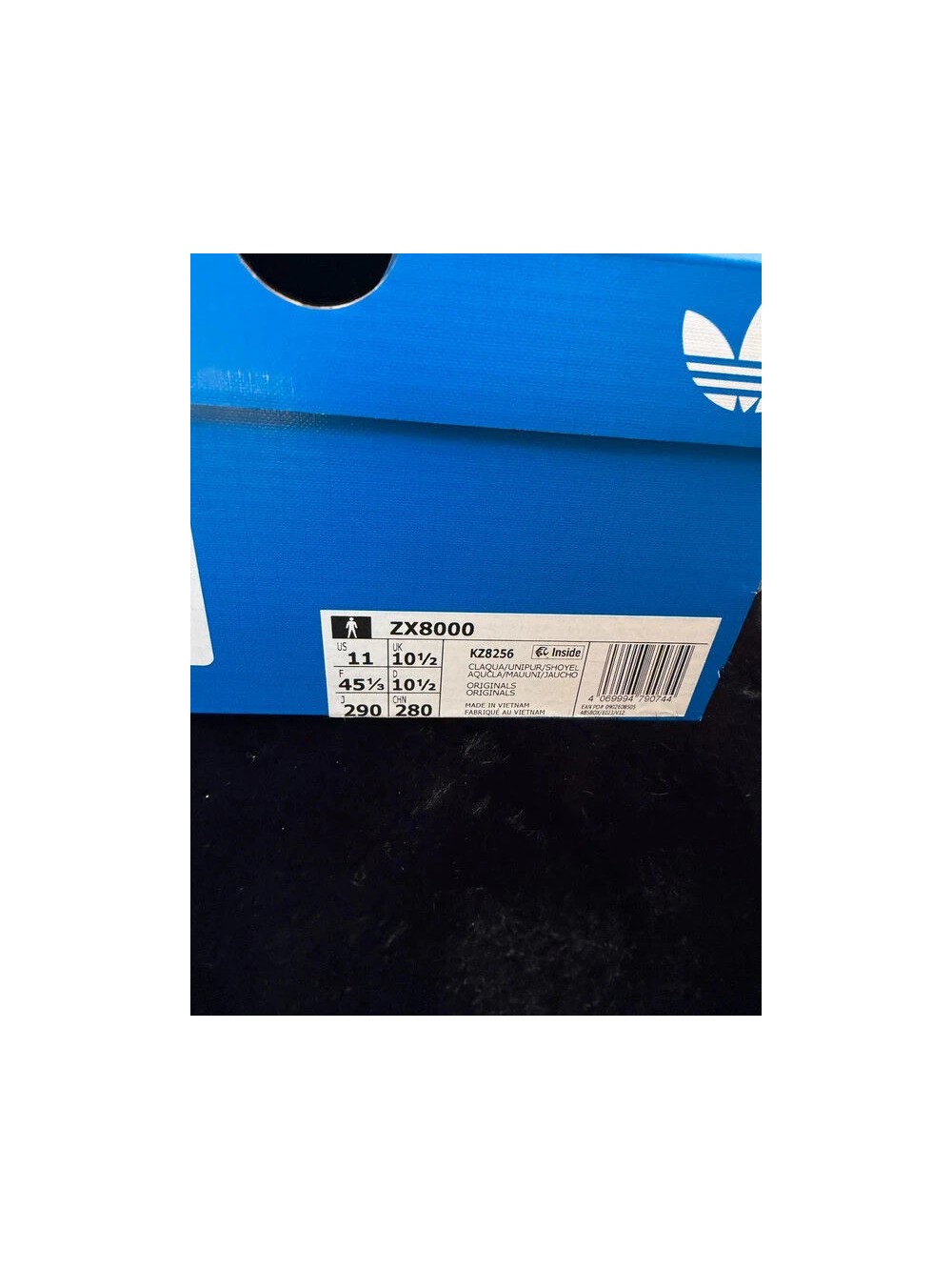adidas ZX 8000 Archive Proto size? Exclusive Aqua - Taille EU 45