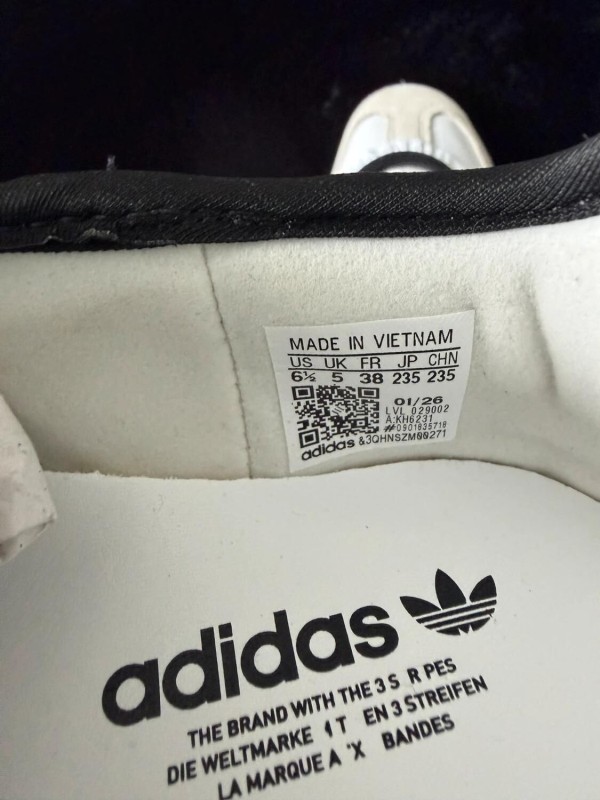 Adidas Samba Jane Blanc Noir - Taille EU 38 2
