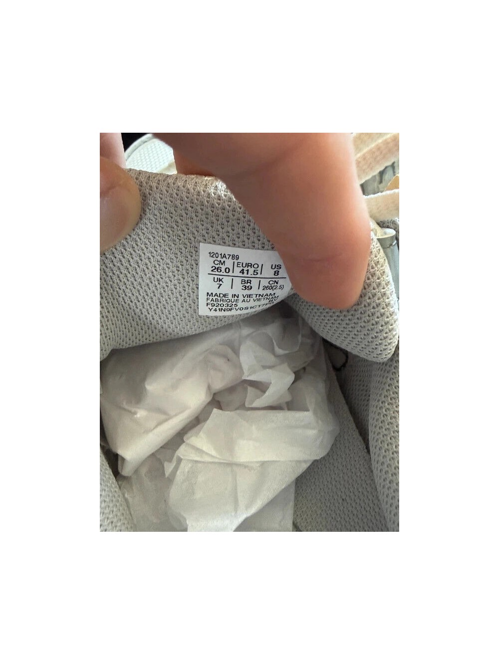 Asics Gel Nyc Oyster Grey - Taille EU 41,5