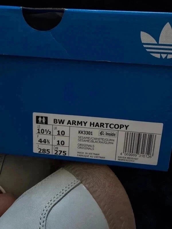 Adidas BW Army Hartcopy Grey - Taille EU 44 2/3 2