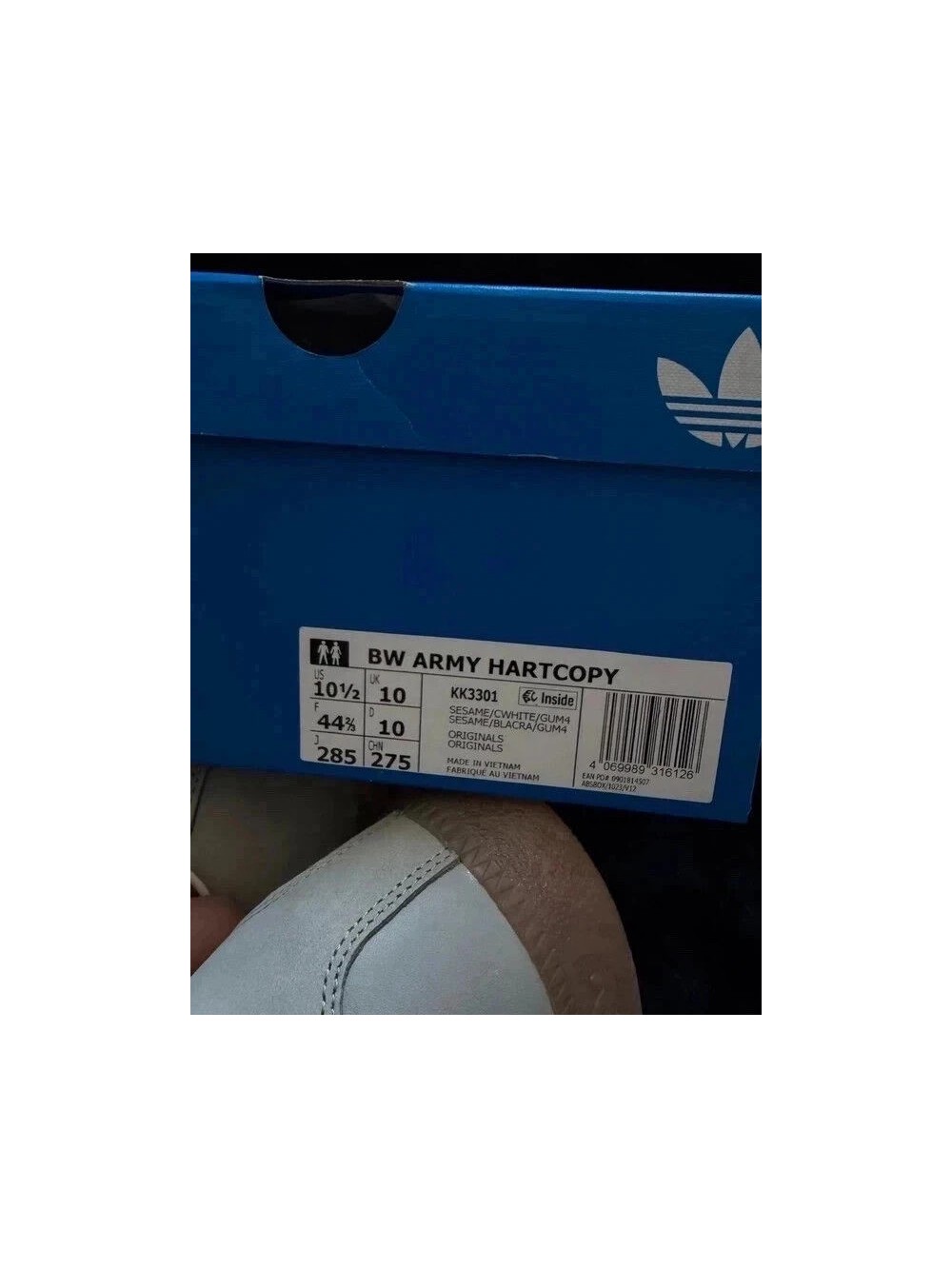 Adidas BW Army Hartcopy Grey - Taille EU 44 2/3