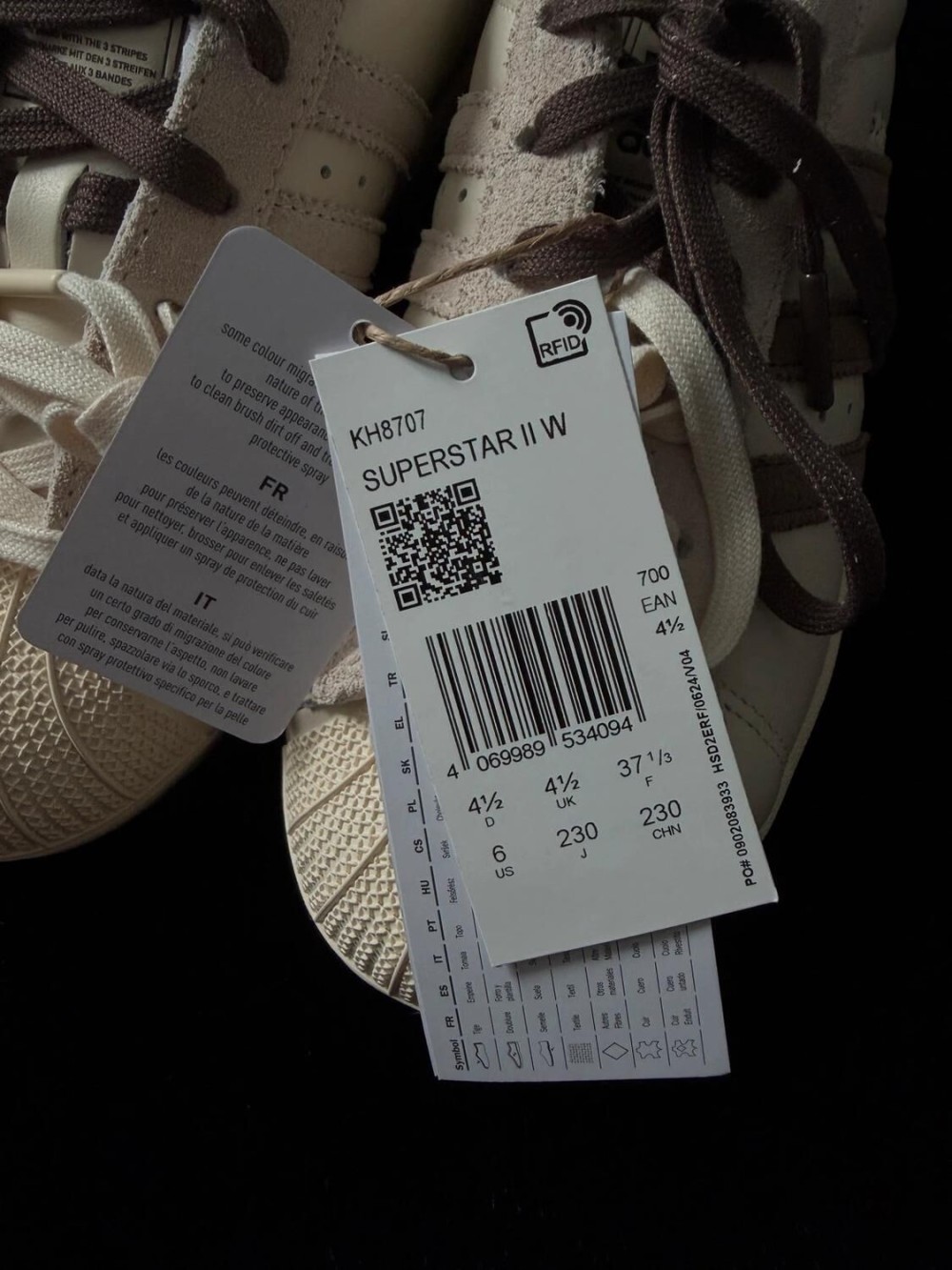 Adidas Superstar II Molly Mae Latte - Taille EU 37 1/3
