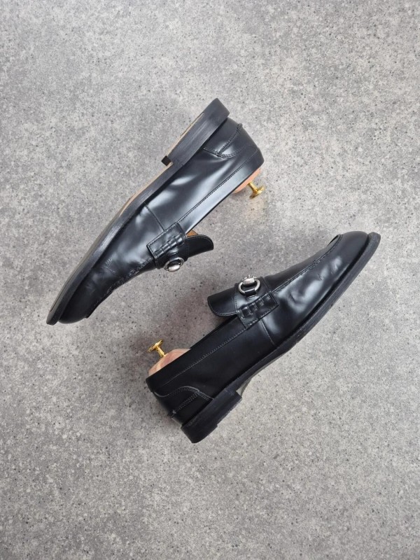 Mocassin Gucci Dromos Calf Loafers - EU 42
