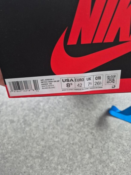 Nike Air Jordan 1 High OG Off-White Alaska - EU 42