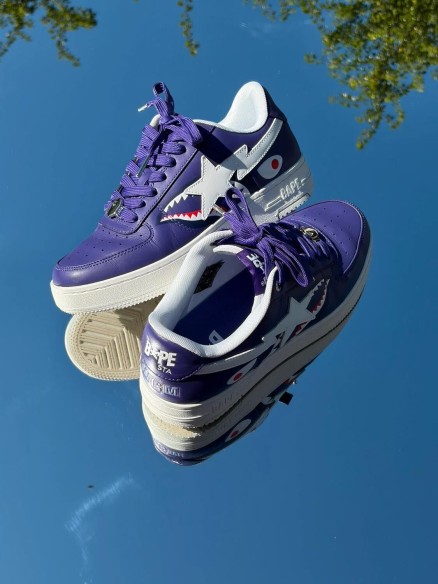 Bape Sta Shark M2 Purple - EU 40