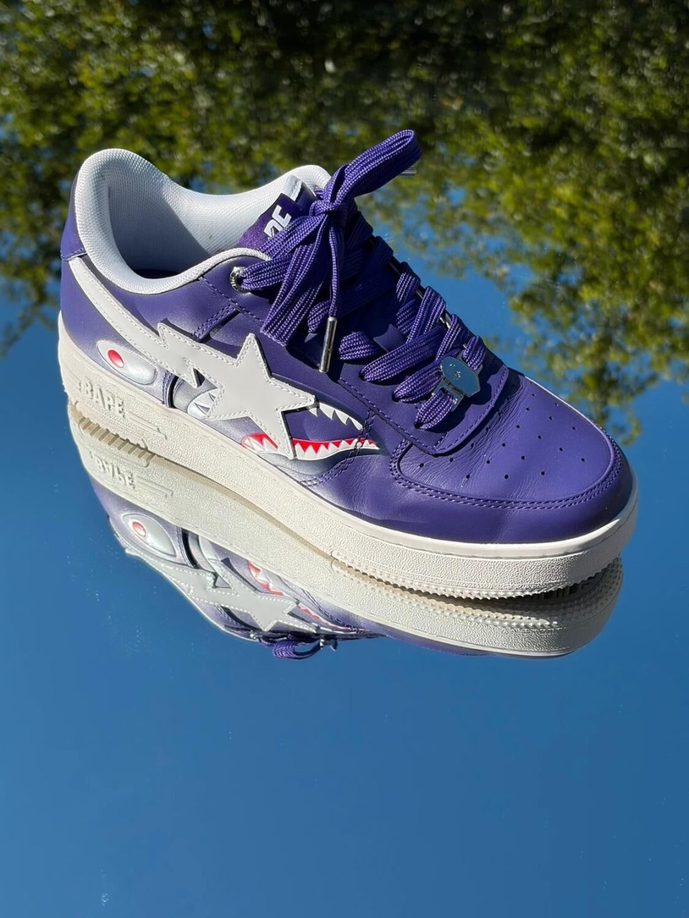 Bape Sta Shark M2 Purple - EU 40