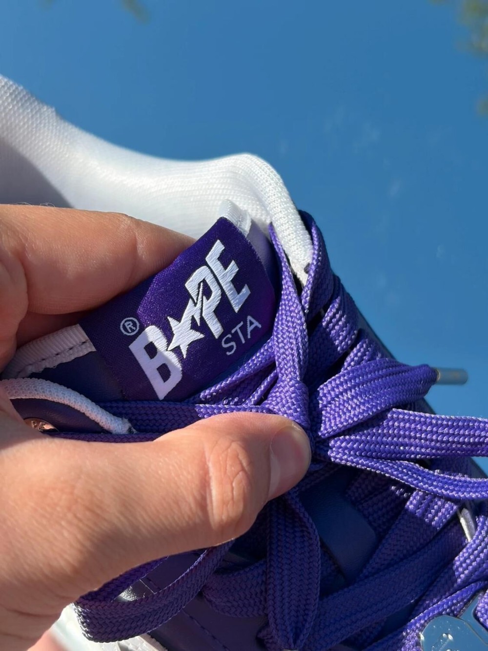 Bape Sta Shark M2 Purple - EU 40