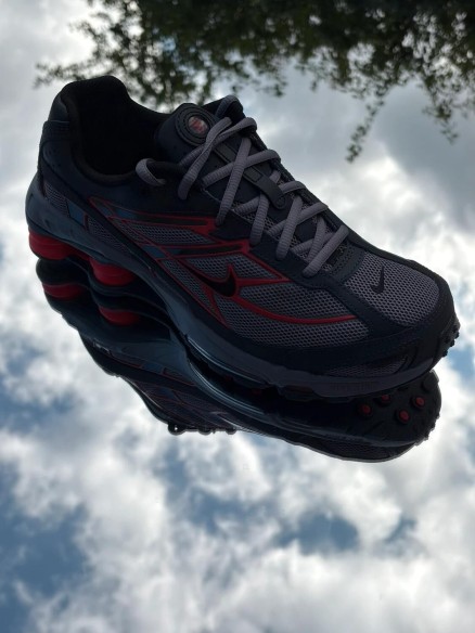 Nike Shox Ride 2 Pencil Point Black Anthracite Red - EU 42