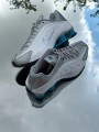 Nike Shox R4 Metallic Silver Blue Lagoon - EU 44