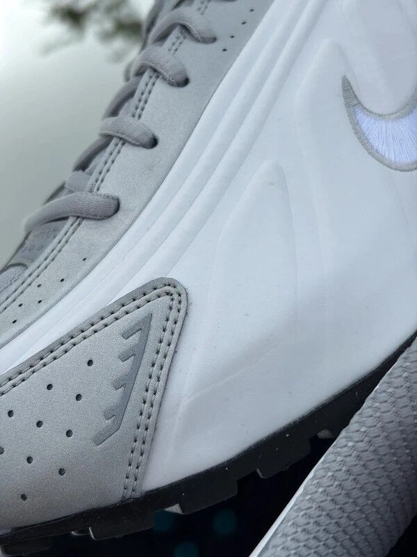 Nike Shox R4 Metallic Silver Blue Lagoon - EU 44 2