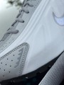 Nike Shox R4 Metallic Silver Blue Lagoon - EU 44