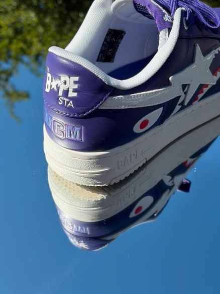 Bape Sta Shark M2 Purple - EU 40