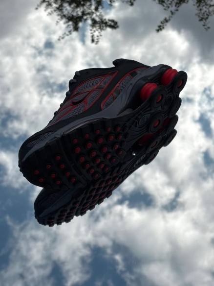 Nike Shox Ride 2 Pencil Point Black Anthracite Red - EU 42