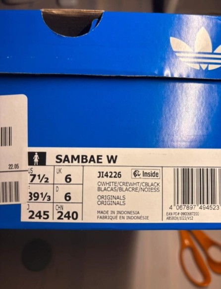 adidas samba off white leopard taille 39