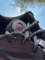 Nike Shox Ride 2 Black Metallic Silver Red - EU 42