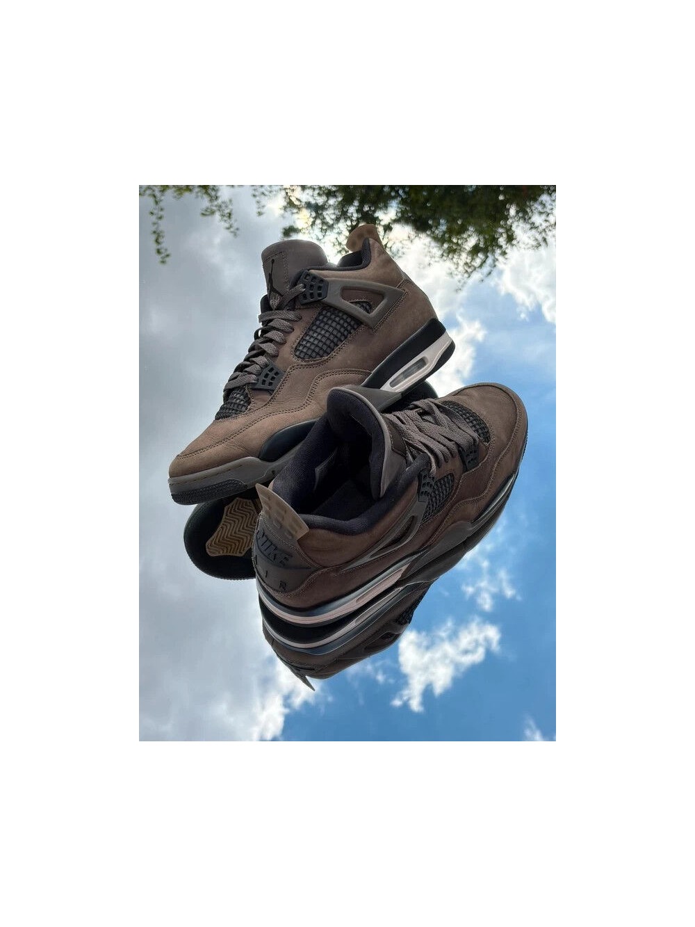 Jordan 4 Cave Stone Black Phantom - EU 47,5