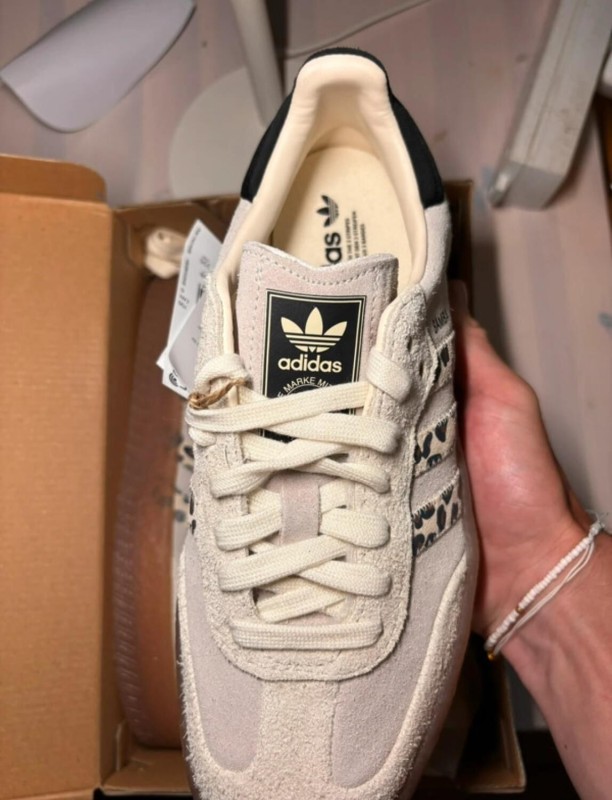 adidas samba off white leopard taille 36 2/3 2