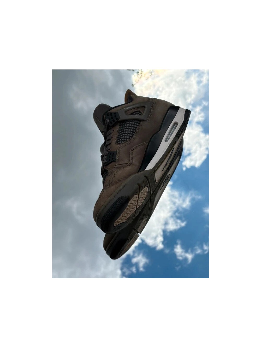 Jordan 4 Cave Stone Black Phantom - EU 47,5