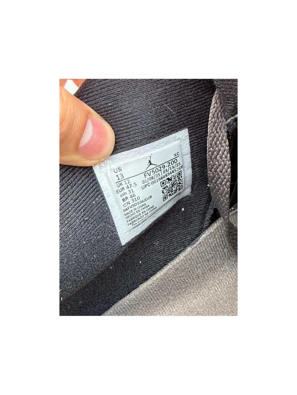 Jordan 4 Cave Stone Black Phantom - EU 47,5