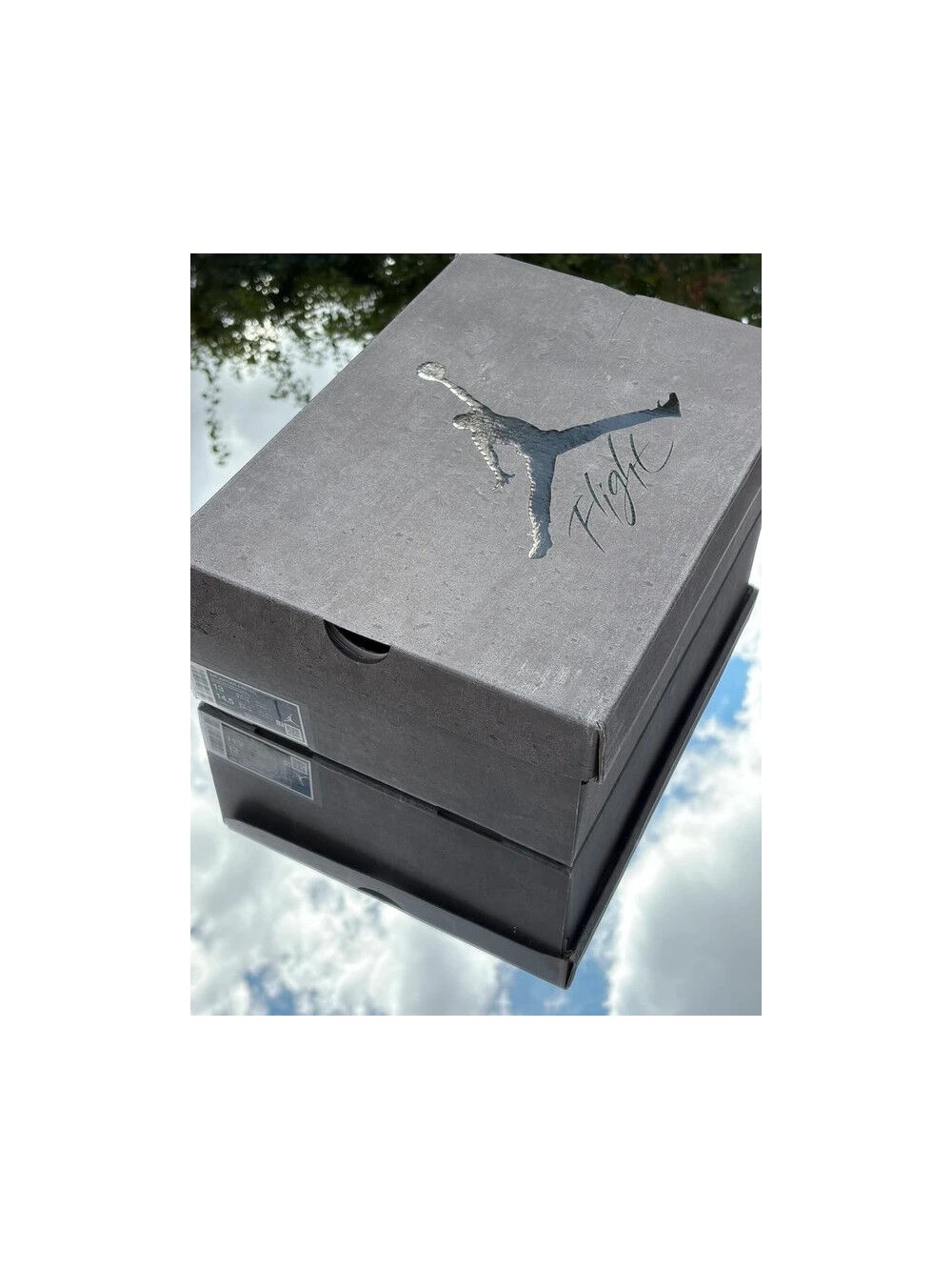 Jordan 4 Cave Stone Black Phantom - EU 47,5