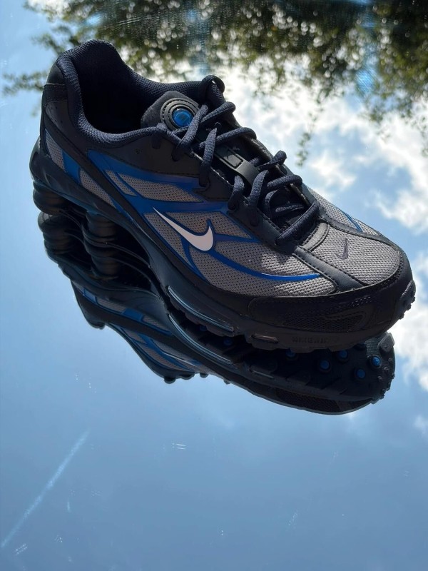 Nike Shox Ride 2 Cool Grey White Dark Obsidian Gris Frais Blanc - EU 40,5 2