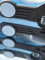 Nike Shox R4 Metallic Silver Black Psychic Blue - EU 44