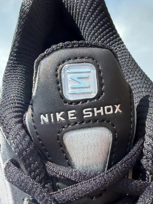 Nike Shox R4 Metallic Silver Black Psychic Blue - EU 44 2