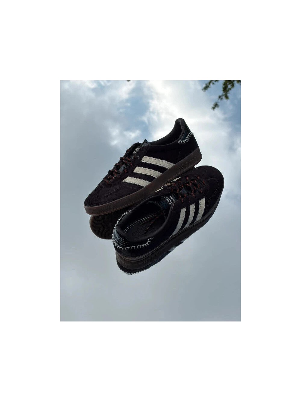 Adidas Gazelle Indoor Pony Hair Black X Wales Bonner - EU 39,5