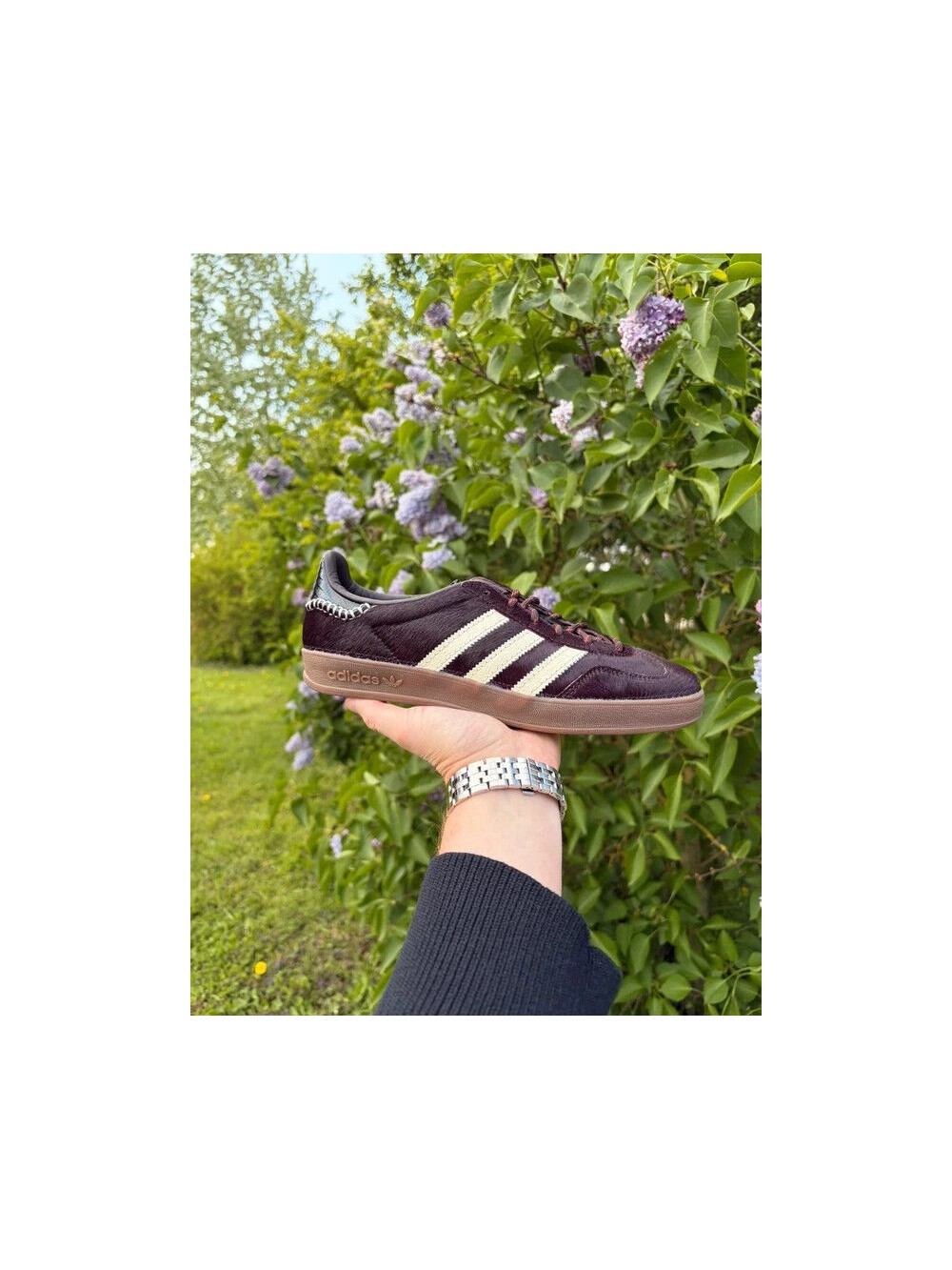Adidas Gazelle Indoor Pony Hair Black X Wales Bonner - EU 39,5