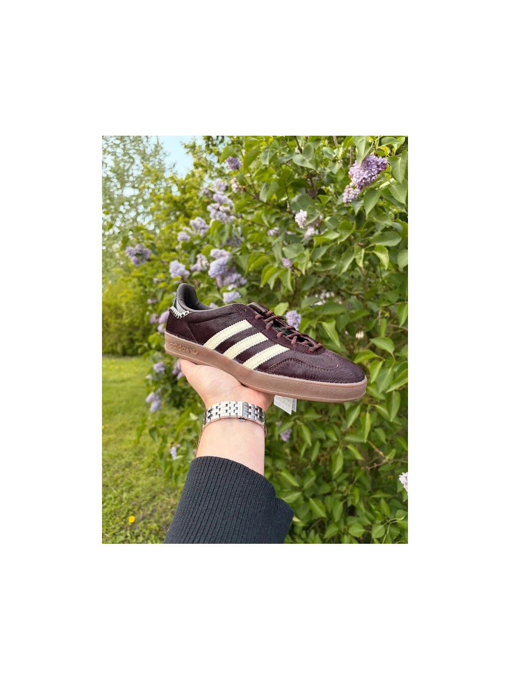 Adidas Gazelle Indoor Pony Hair Black X Wales Bonner - EU 39,5