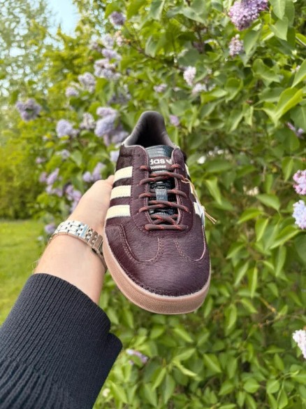 Adidas Gazelle Indoor Pony Hair Black X Wales Bonner - EU 39,5
