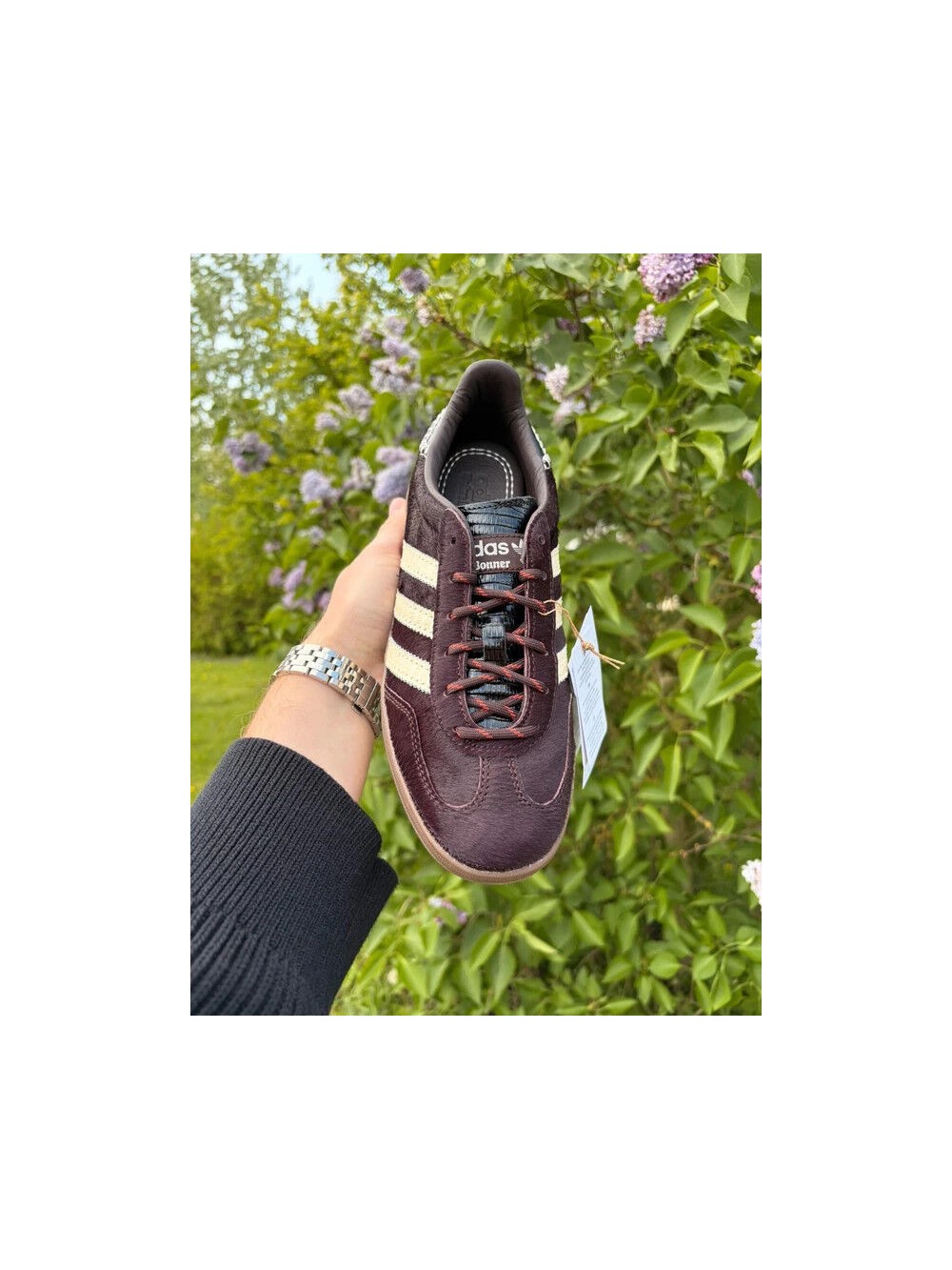 Adidas Gazelle Indoor Pony Hair Black X Wales Bonner - EU 39,5