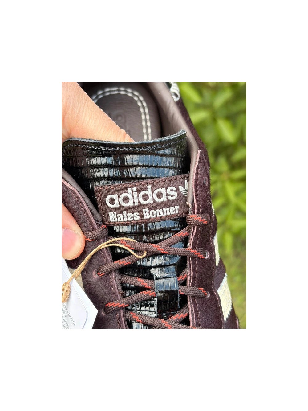 Adidas Gazelle Indoor Pony Hair Black X Wales Bonner - EU 39,5
