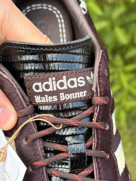Adidas Gazelle Indoor Pony Hair Black X Wales Bonner - EU 39,5