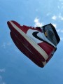 Air Jordan 1 Retro High OG SP Varsity Red Black Sail X Union LA - EU 45