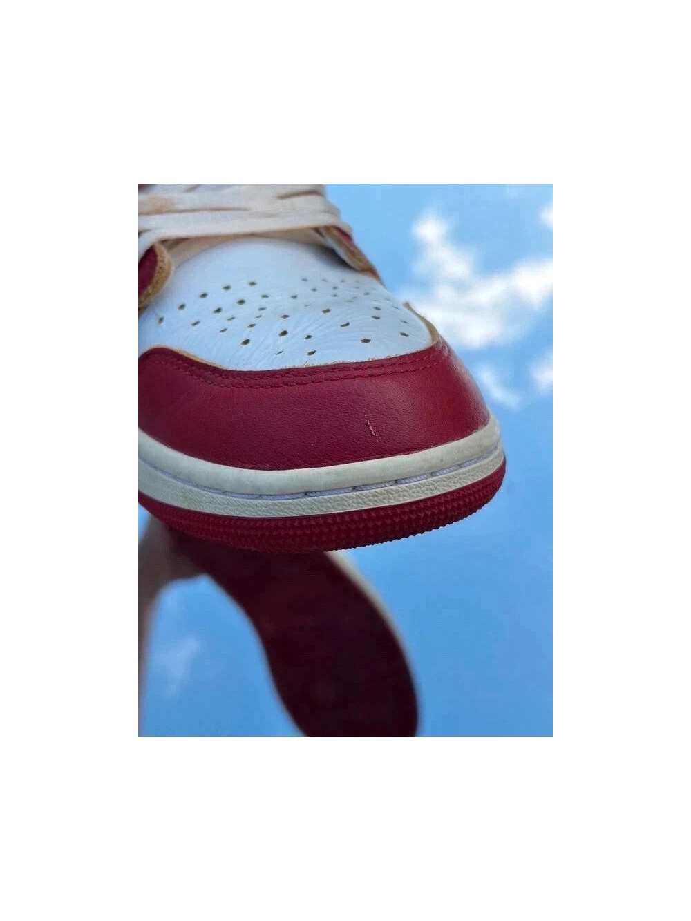 Air Jordan 1 Retro High OG SP Varsity Red Black Sail X Union LA - EU 45