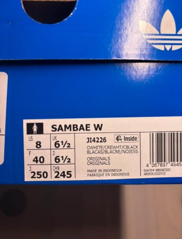 adidas samba off white leopard taille 40 2