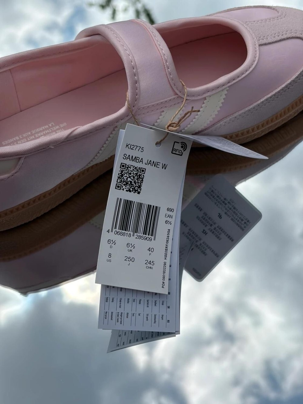 Adidas Samba Jane Sandy Pink Cream - EU 40