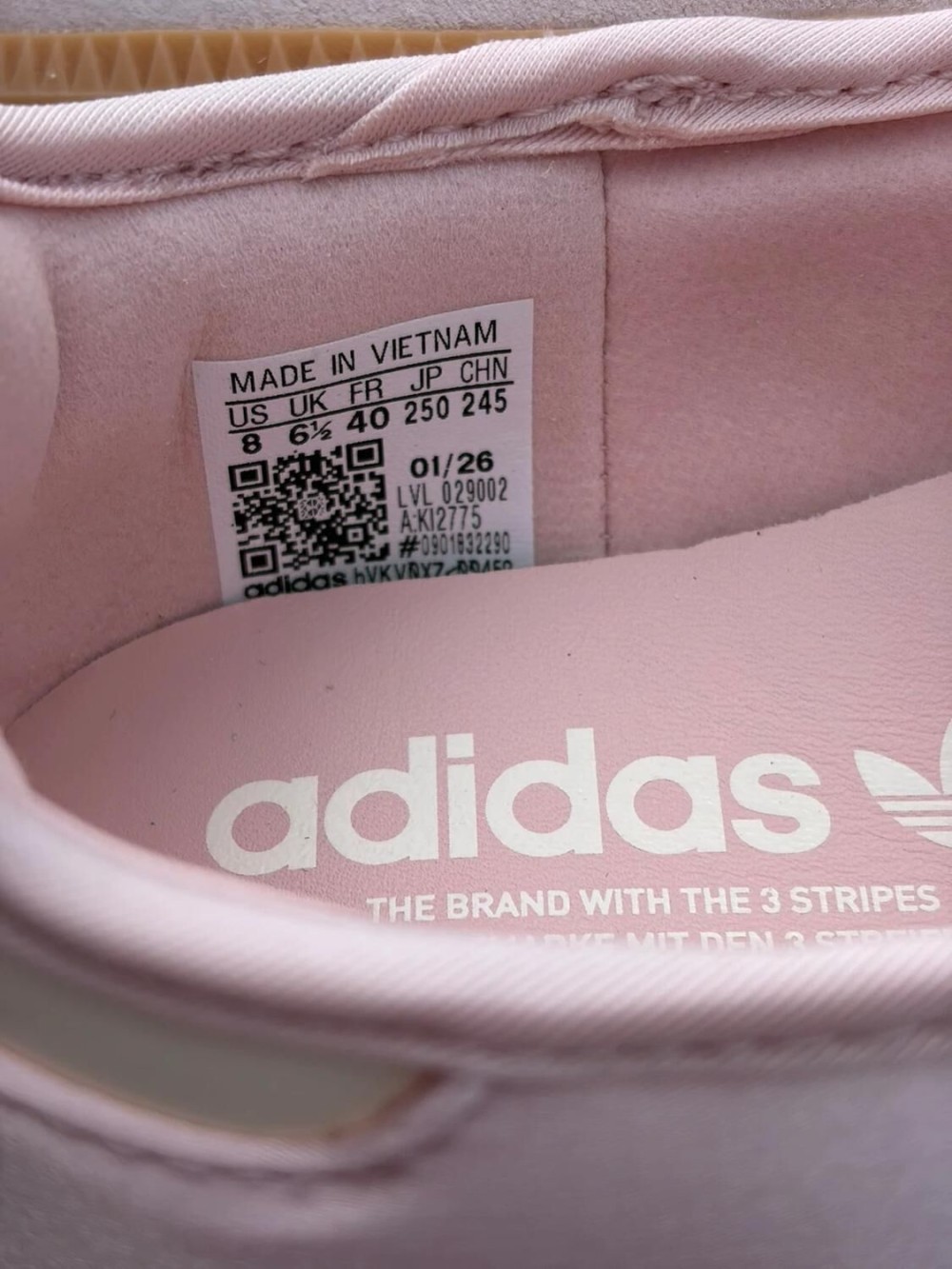 Adidas Samba Jane Sandy Pink Cream - EU 40