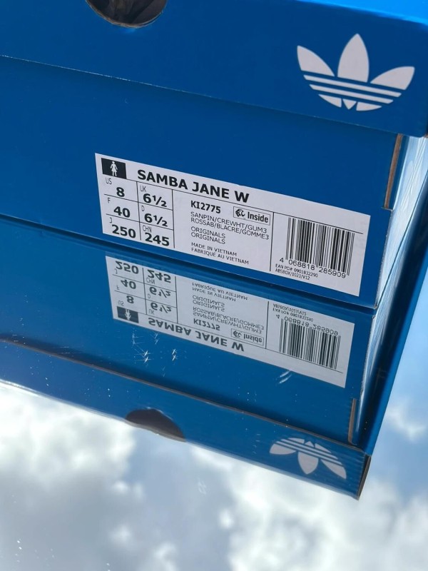 Adidas Samba Jane Sandy Pink Cream - EU 40 2