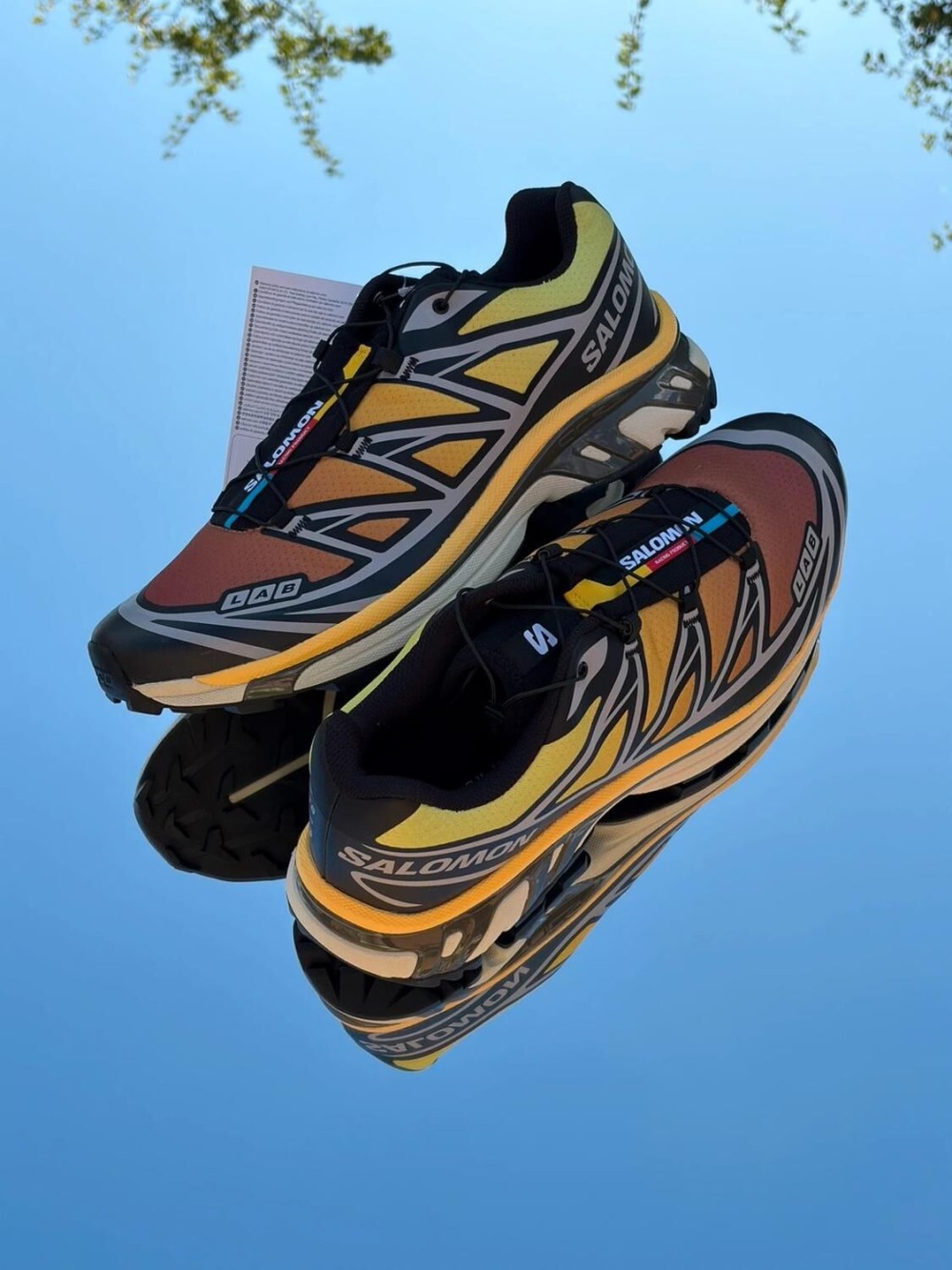 Salomon XT-6 Black Grape Leaf Beach Ball - EU 46,5