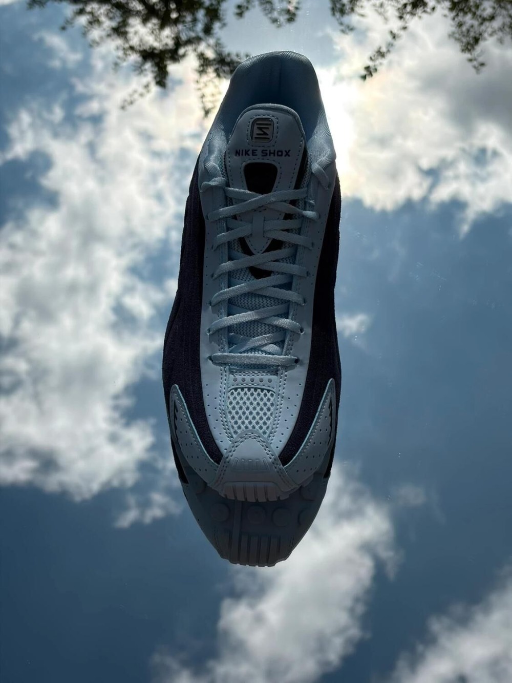 Nike Shox R4 Celestine Blue Imperial Purple Bleu Céleste - EU 40,5